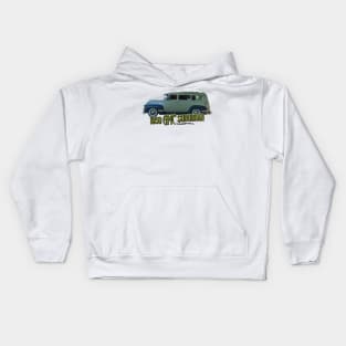 1950 GMC Suburban Carryall Kids Hoodie